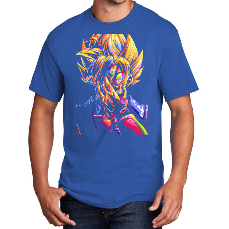 Goku Mask Basic T-shirt by maftuhi | Artistshot