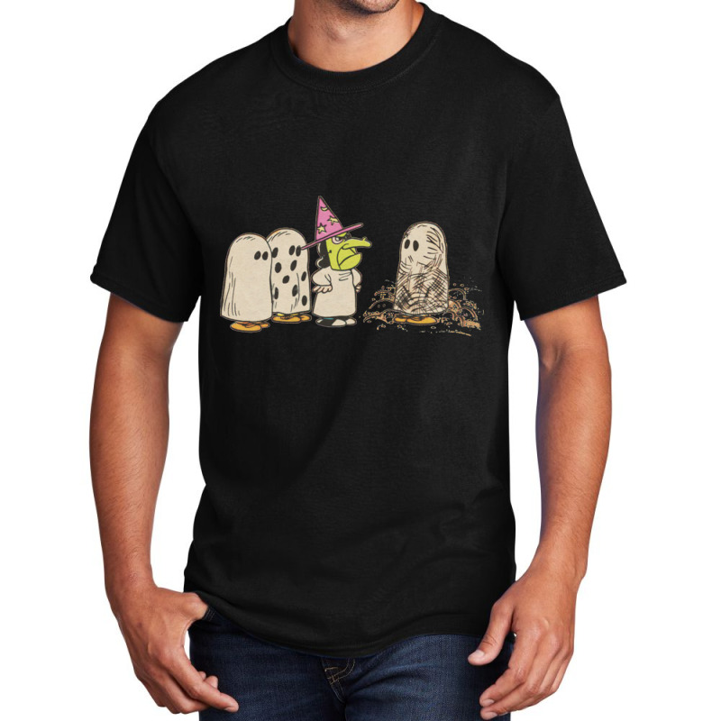 Vintage Peanuts Great Pumpkin Ghost Costumes Basic T-shirt | Artistshot