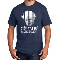 Boris Johnson  Crime Minister  Uk Politics Basic T-shirt | Artistshot