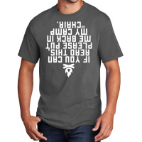 If You Can Read This Put Me Back Camp Camping Basic T-shirt | Artistshot