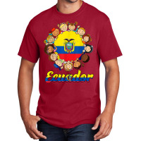 Hispanic Heritage Month Ecuador Flag Gift For Kids Toddler Basic T-shirt | Artistshot