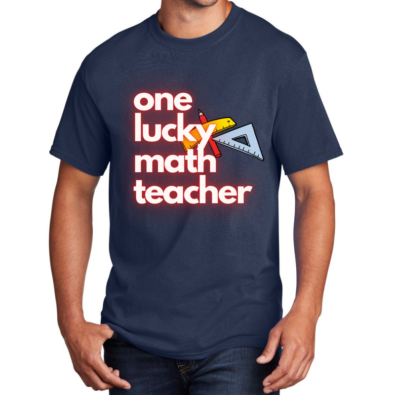 One Lucky Match Teacher  Premium Basic T-shirt | Artistshot