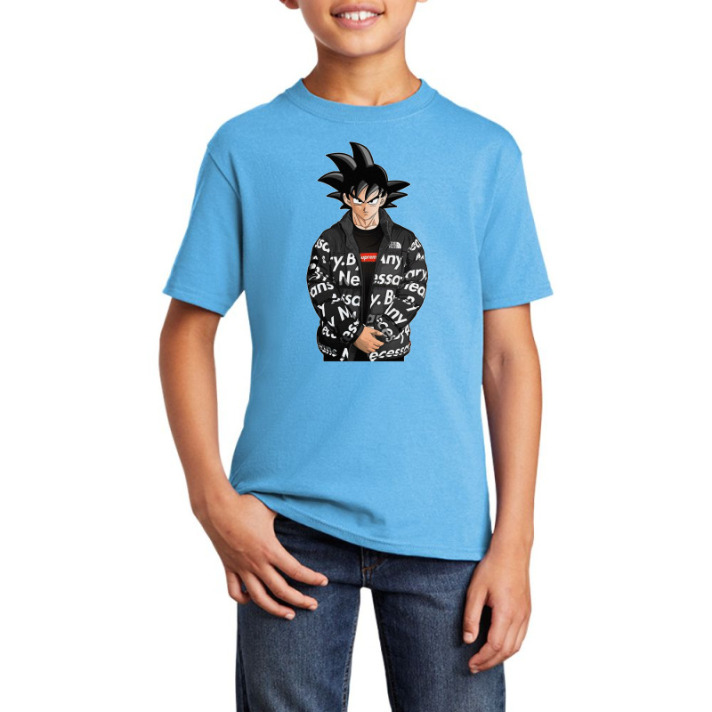 Goku Drip Basic Youth T-shirt by Connie A Brandt | Artistshot