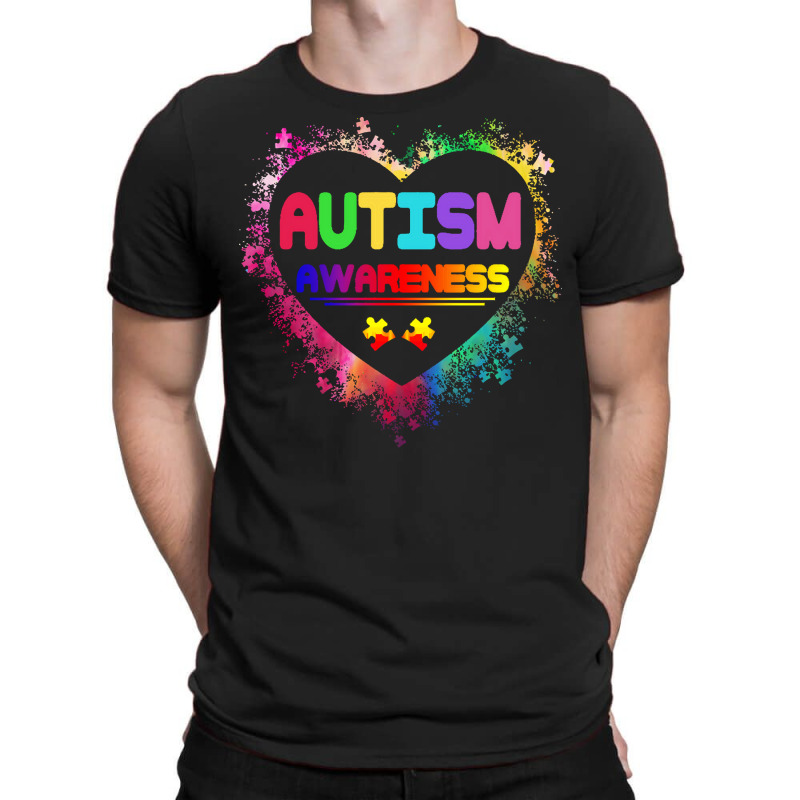 Autism Awareness Gift T  Shirt Autism Awareness Heart Gift T  Shirt T-Shirt by joanie38206 | Artistshot