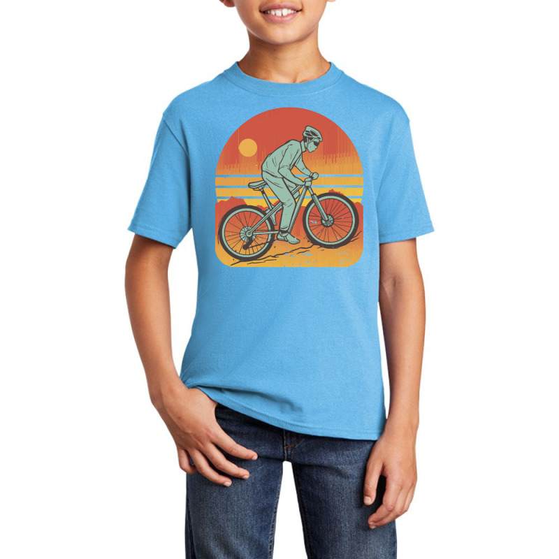 Mountain Bike   Mtb Mountainbike Gift Men Vintage Retro Basic Youth T-shirt | Artistshot