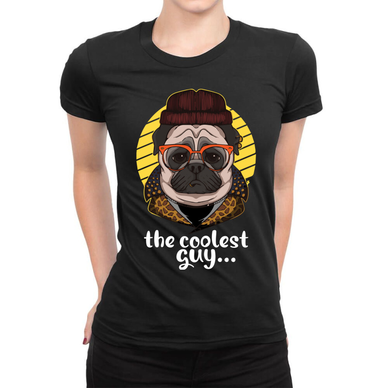 International Dog Day Special Printable Vector Des Ladies Fitted T-Shirt by Kenneth Rorer | Artistshot