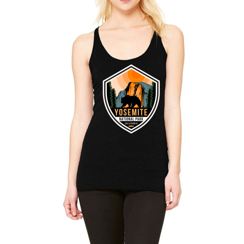 Yosemite National Park Racerback Tank by DonieRan | Artistshot