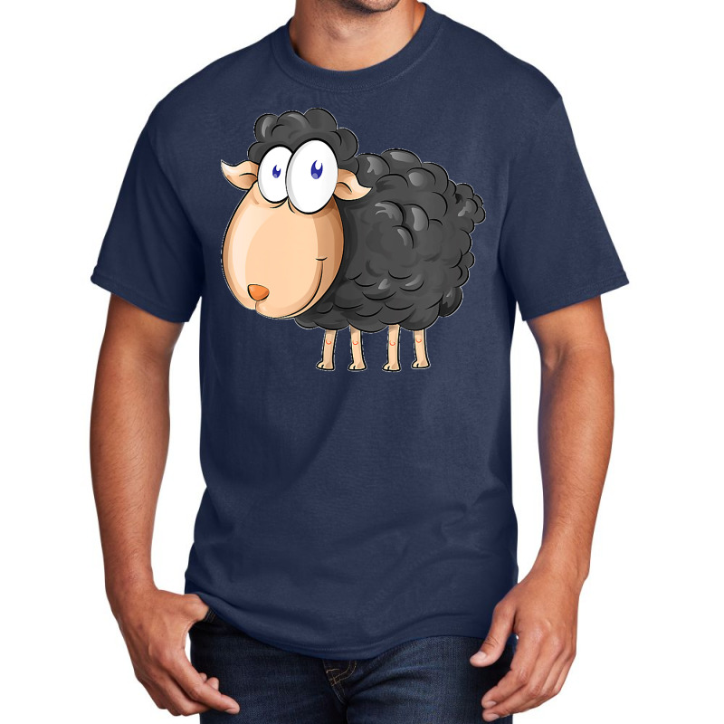 Funny Black Baa Sheep Basic T-shirt | Artistshot