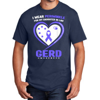 I Wear Periwinkle For My Daughter In Law Gerd Awareness T Shirt Basic T-shirt | Artistshot