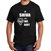 The Walking Dead Season 7 Shiva If Shiva Dies We Riot Basic T-shirt | Artistshot