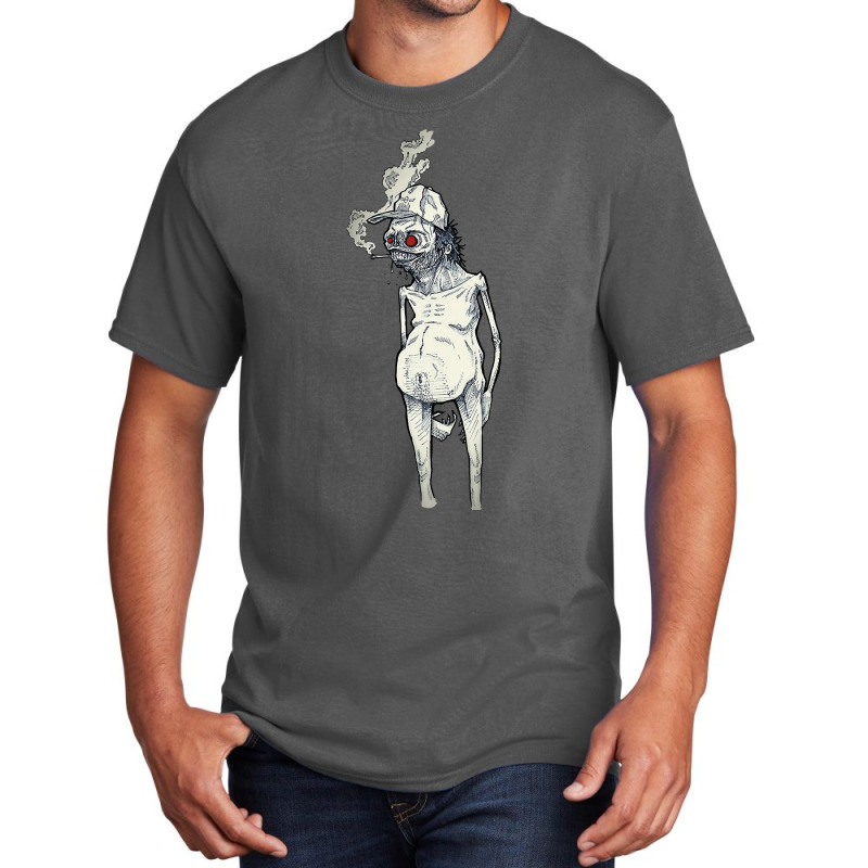 T-bags  Zombie (black And White) Basic T-shirt by oatesorlandoi9eepf | Artistshot