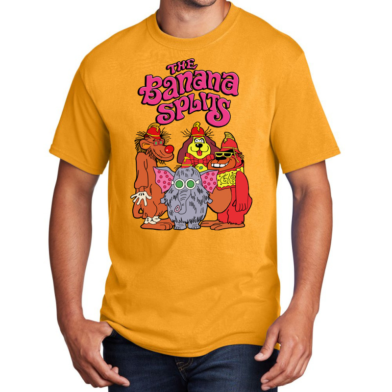 The Banana Splits Basic T-shirt by femalesbaubles | Artistshot