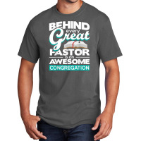 An Awesome Congregation - Pastor Preacher Minister Basic T-shirt | Artistshot