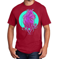 Octopus Tentacles Anatomical Heart Cardiologist Heart Expert Basic T-shirt | Artistshot