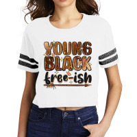 Young Black Free-ish Scorecard Crop Tee | Artistshot