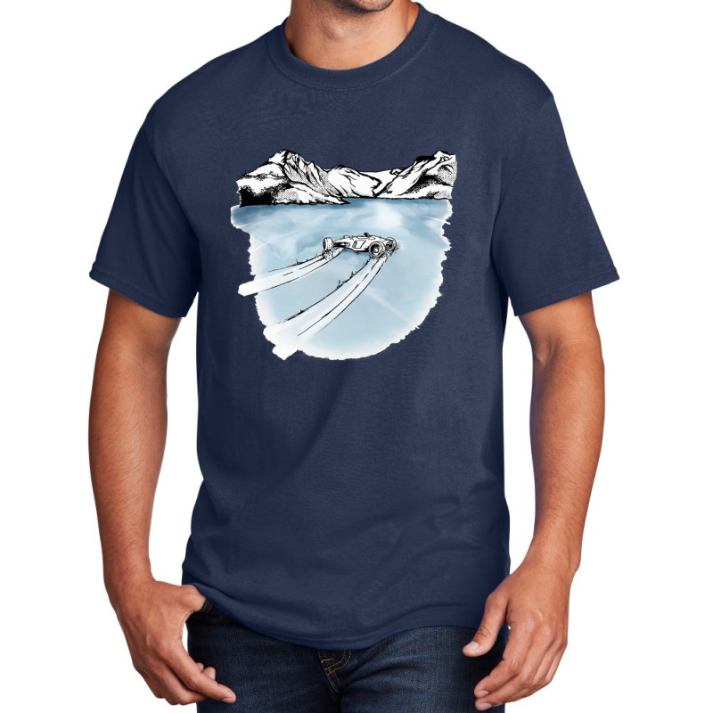 Trackmania - Arctic Lake Slide Basic T-shirt by GaryDustinKnutson | Artistshot