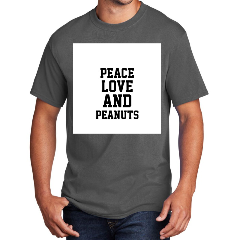 Peace Love And Peanuts  Chiffon Top Basic T-shirt | Artistshot