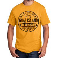 Lewis Smith Lake T Shirt Alabama Goat Island Wakeboard T Shirt Basic T-shirt | Artistshot