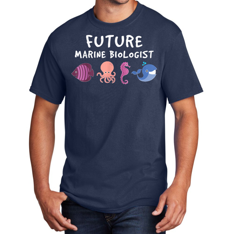 Future Marine Biologist Ocean Life Enthusiast Sea Lover Basic T-shirt | Artistshot