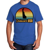 Delaware Usa Love Basic T-shirt | Artistshot