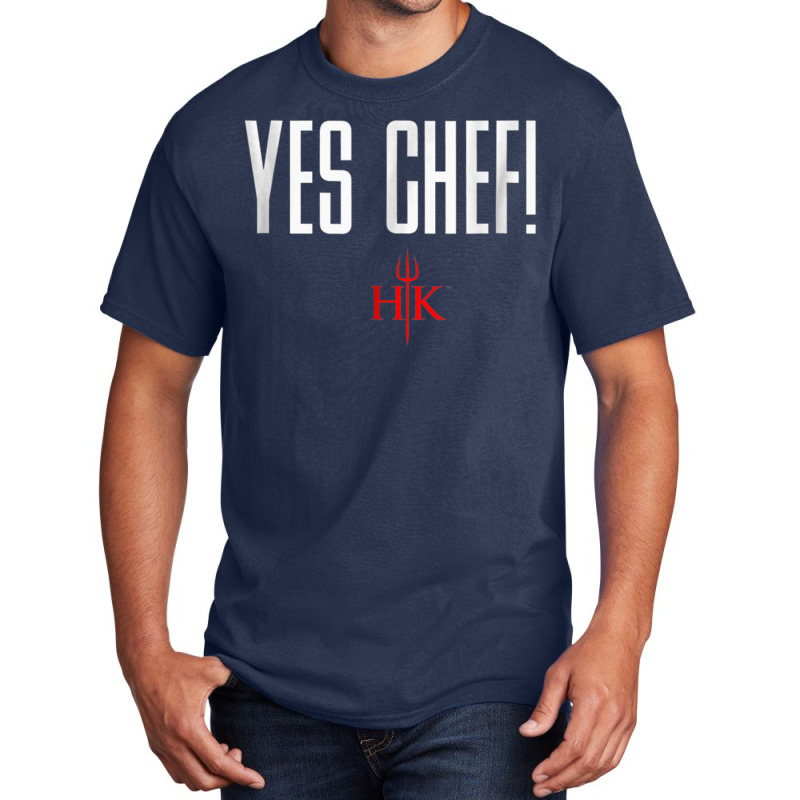 Hell's Kitchen Yes Chef Basic T-shirt by ArlenMadera | Artistshot