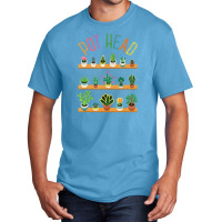 Plant Lover And Gardener Pot Head Succulent Basic T-shirt | Artistshot