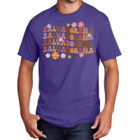 Salvadorena Retro Groovy Salvador Salvadorenan Latina Latinx T Shirt Basic T-shirt | Artistshot