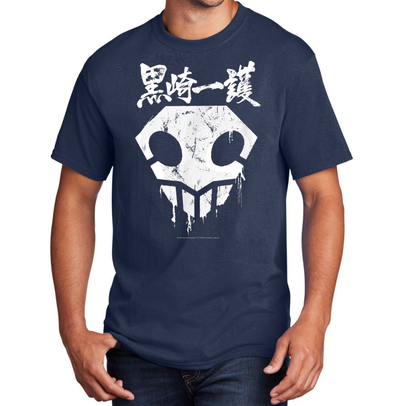 Bleach Skull With Blood Drips Basic T-shirt | Artistshot