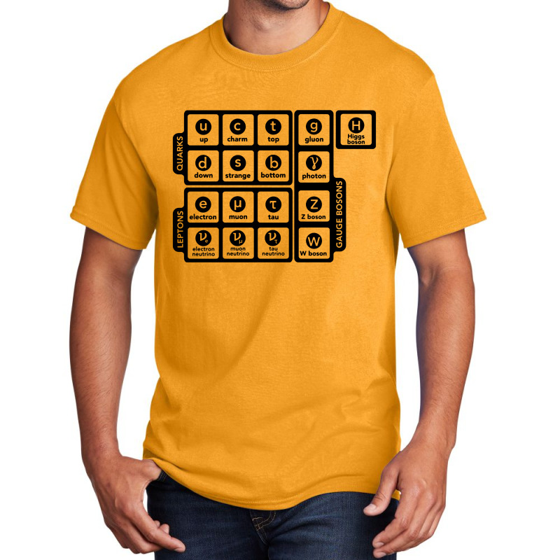 Particle Physics Basic T-shirt by DagDigDug | Artistshot