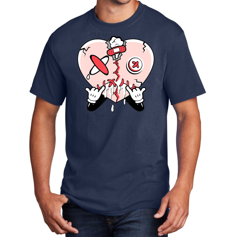 6 Low Gs Atmosphere Heart Dripping Streetwear Shoes Basic T-shirt by Min05 | Artistshot