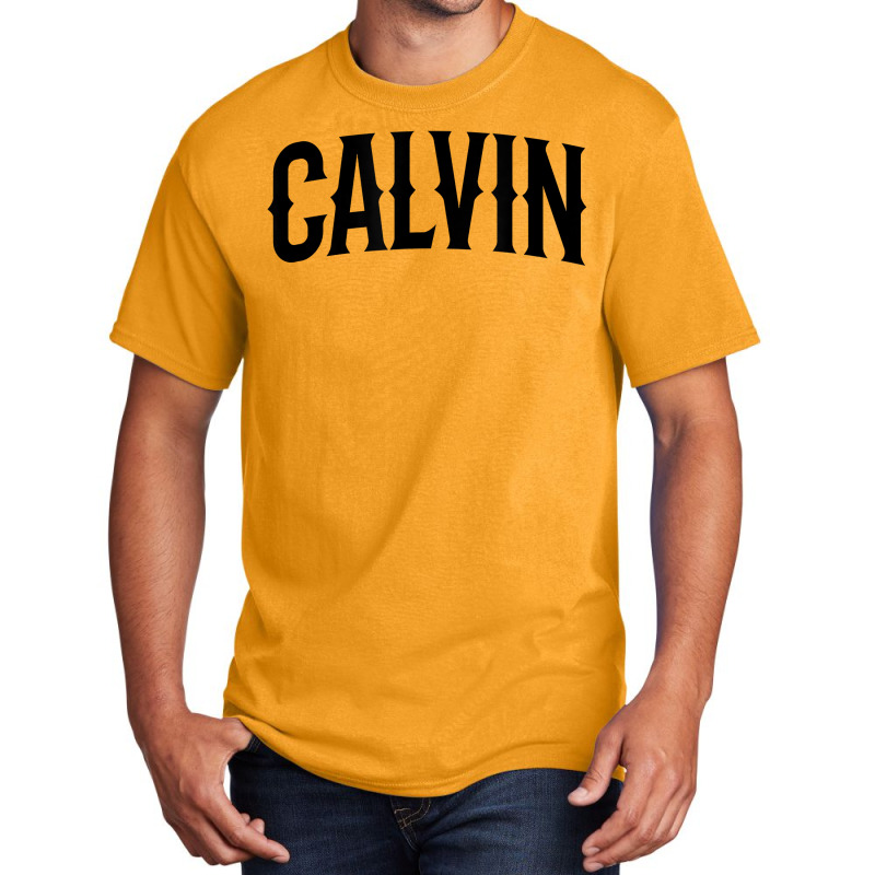 Calvin Arch Vintage University Alumni Style T Shirt Basic T-shirt | Artistshot