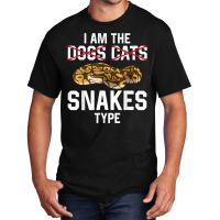 Snake Type, Snake Guy, Funny Snake, Hobby Snake, Snake Lover T Shirt Basic T-shirt | Artistshot