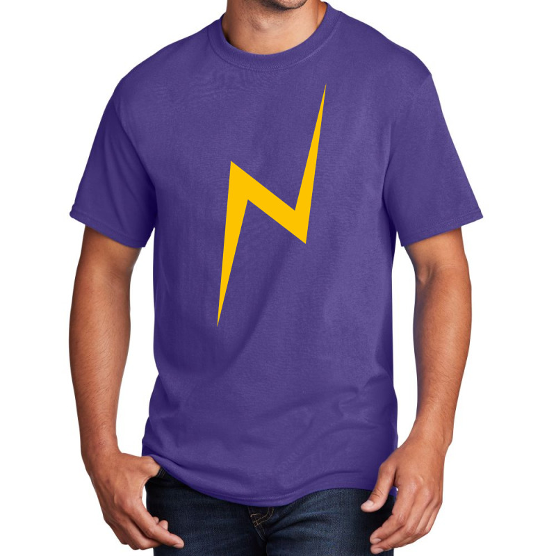 Lightning Bolt (yellow) Basic T-shirt | Artistshot