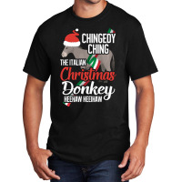 Dominick The Christmas Donkey Italian Christmas Donkey Basic T-shirt | Artistshot