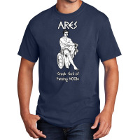 Ares, Greek God Of Pwning N00bs Basic T-shirt | Artistshot