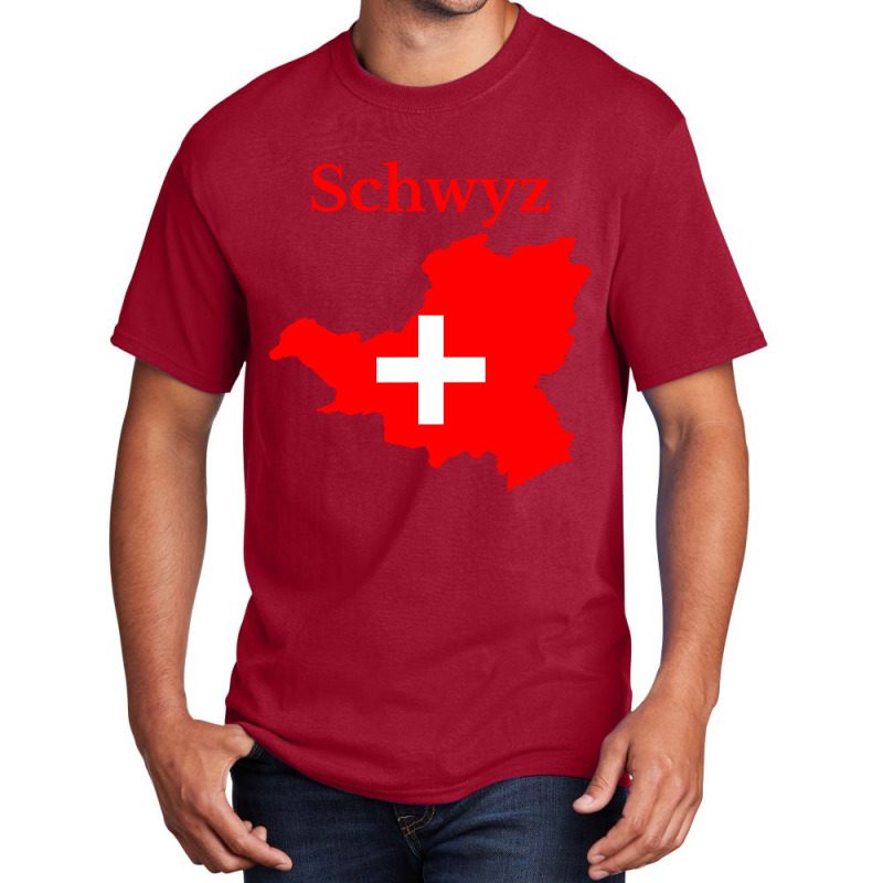 Schwyz Canton, Switzerland Basic T-shirt | Artistshot