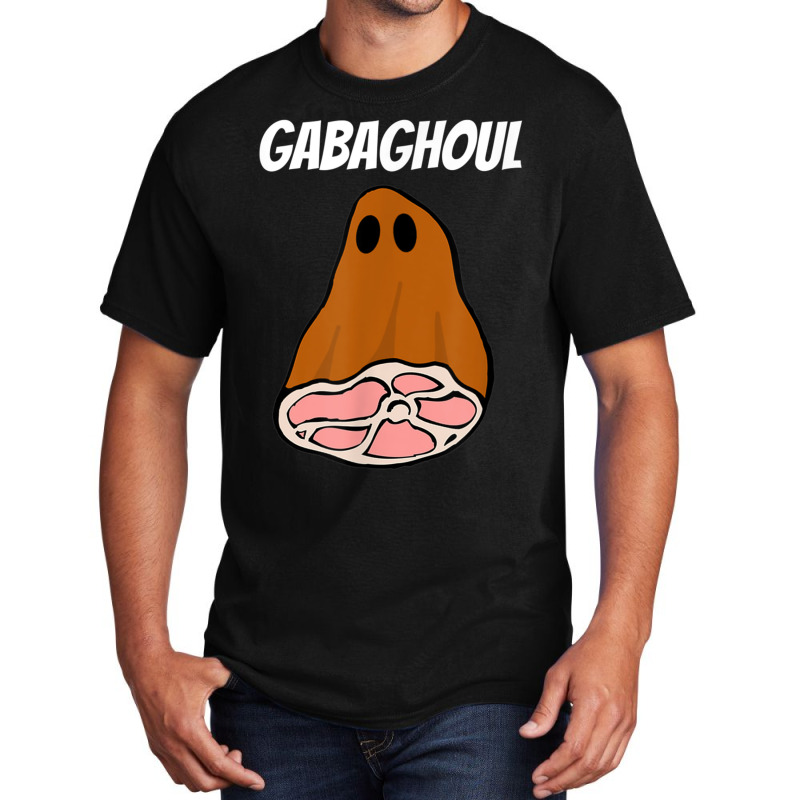 New Jersey Slang Halloween Dry Cured Meat Gabaghoul Gabagool Basic T-shirt by JoshuaDavidRocoe | Artistshot