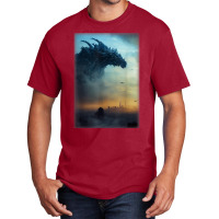 Concept Golem Sci Fi Monster Movie Still Foggy T Shirt Basic T-shirt | Artistshot