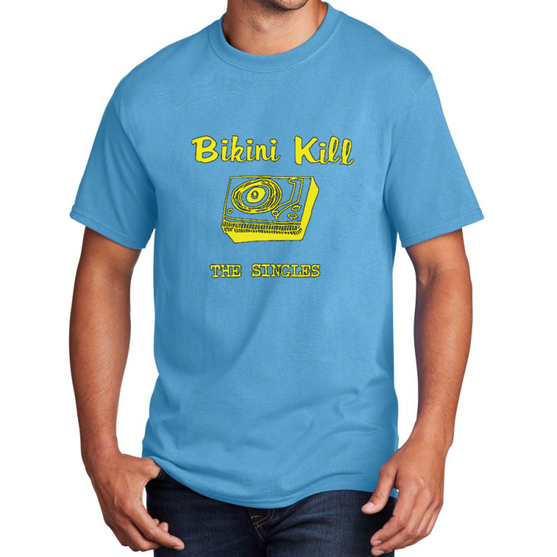 The Singles Of Bikini Kill Basic T-shirt by RandallMitchell | Artistshot