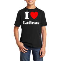 I Heart Latinas I Like Latinas Basic Youth T-shirt | Artistshot