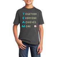 Team - Together Everyone Achieves More Basic Youth T-shirt | Artistshot