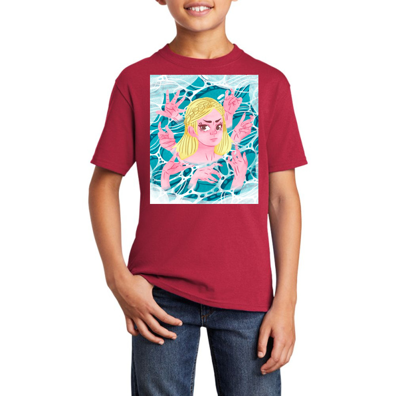 Lady In The Water Basic Youth T-shirt by Jerhogen528 | Artistshot