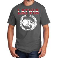 Latvia Table Tennis Lovers Latvian Ping Pong Team Supporter Premium T Basic T-shirt | Artistshot