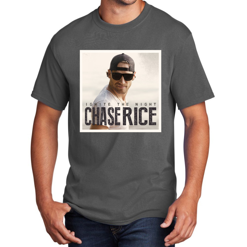 Chase Rice Ignite The Night Basic T-shirt by AllenSCrowley | Artistshot