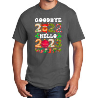 Goodbye 2022 Hello 2023 Happy New Year Christmas Funny Basic T-shirt | Artistshot