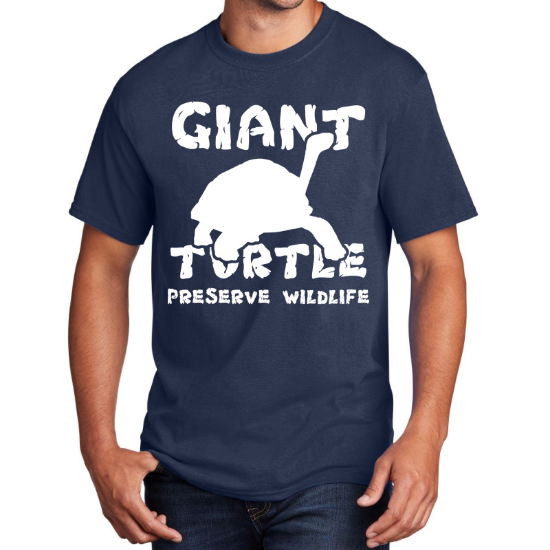 Giant Turtle - Prevent Wildlife Basic T-shirt | Artistshot