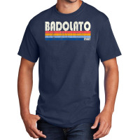 Retro Vintage 70s 80s Style Badolato, Italy Basic T-shirt | Artistshot