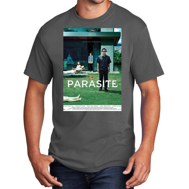 Parasite Movie Basic T-shirt by peterkimbe | Artistshot