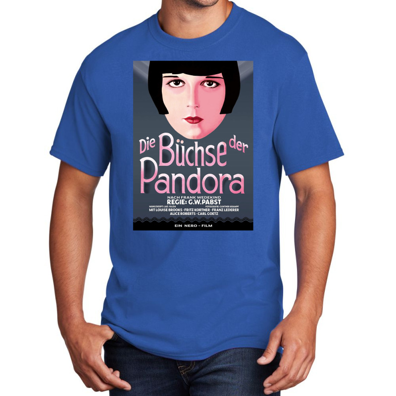 Pandora's Box - German Film Poster For The Silent Film Directed Basic T-shirt | Artistshot