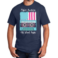 Funny Patriotic 80s Music Fan Gift Basic T-shirt | Artistshot